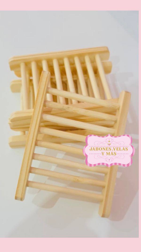 Jabonera de Bambú