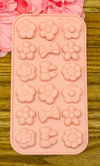 Molde Flores y Lazos Mixto